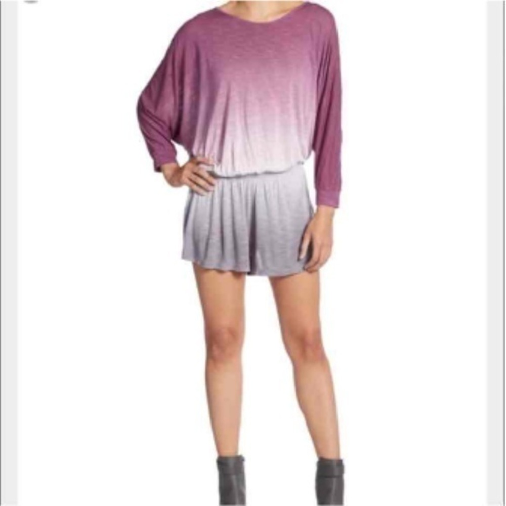 Young Fabulous & Broke romper Size S Color Gray/Purple